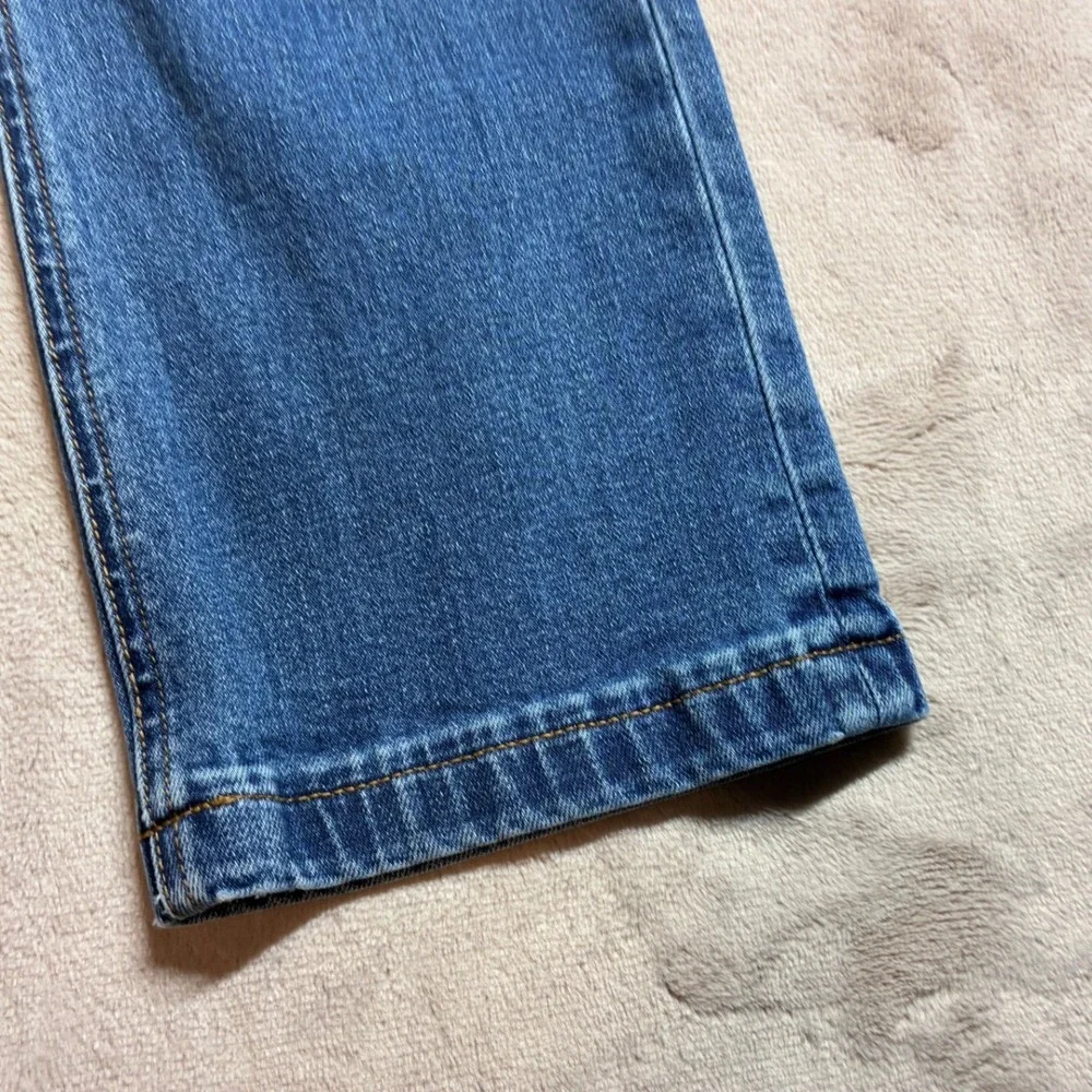 JCrew Billie Demi Boot Crop Jeans 28 Medium Wash High Rise Flare Ankle Denim VTG